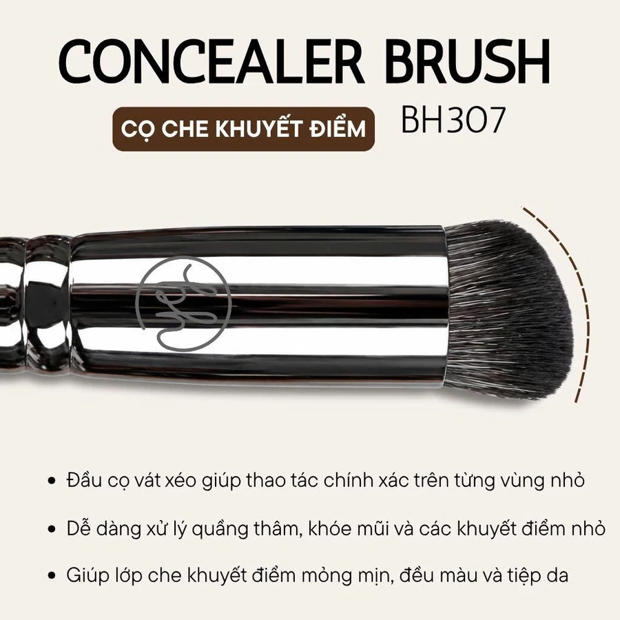 Cọ Che Khuyết Điểm BH Cosmetics Concealer Brush BH307